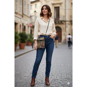 Children Of The World Crossbody Bag Beige One Size Vintage